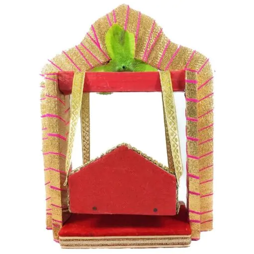Jhula for Laddu Gopal in wood